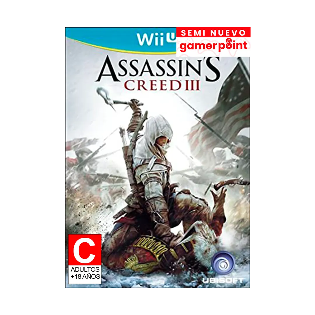 Assassins Creed 3 Wii U Usado