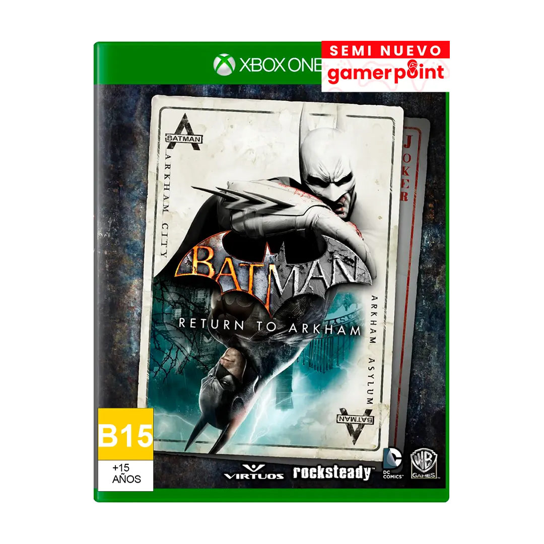 Batman Return To Arkham Xbox One Usado