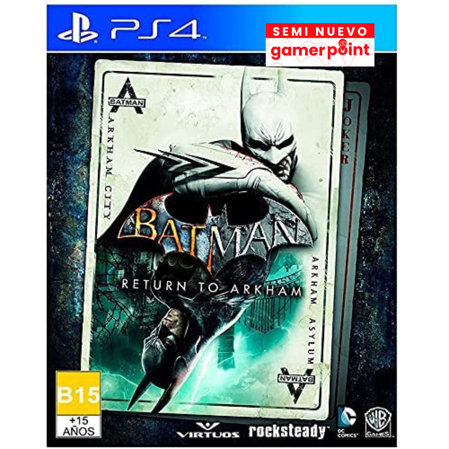 Batman Return To Arkham Ps4 Usado