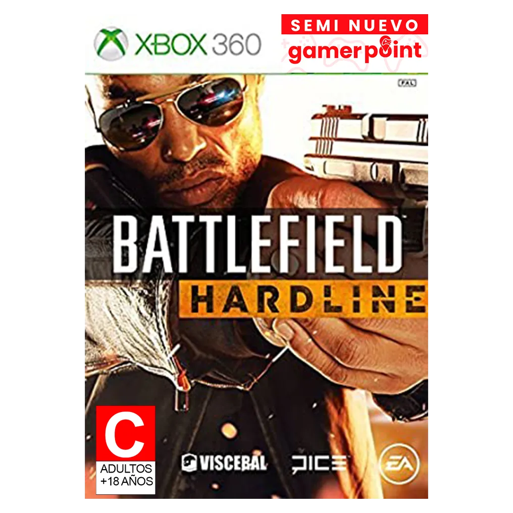 Battlefield Hardline Xbox 360 Usado