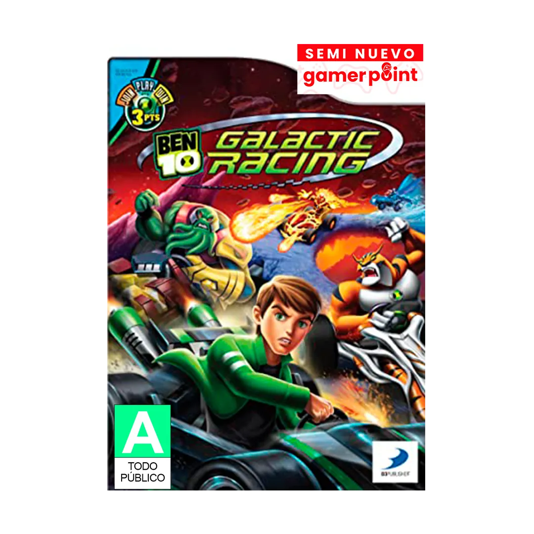 Ben 10 Galactic Racing Wii Usado