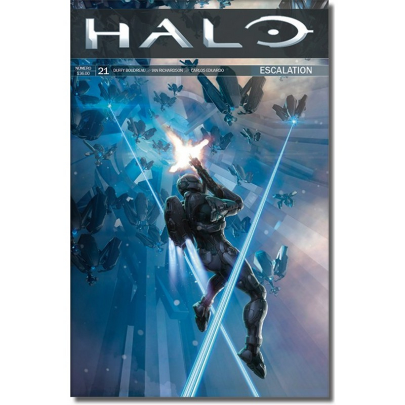 Comic Halo Escalation 21