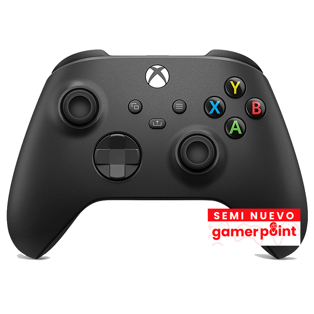 Control Inalambrico Series / One Carbon Black Xbox Usado