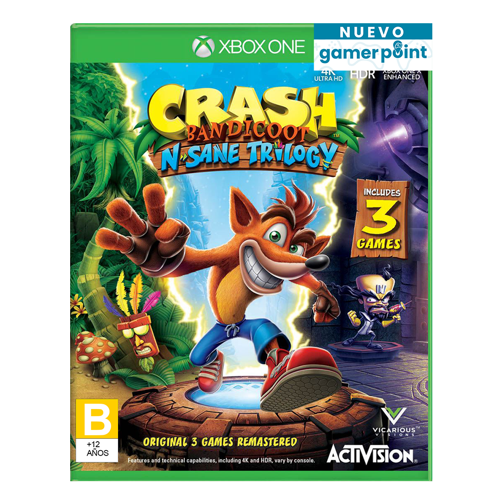 Crash Bandicoot N-Sane Trilogy Xbox One