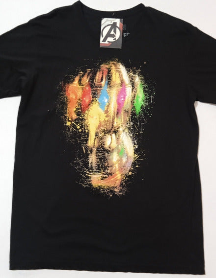 Playera Avengers Guantelete Con Gemas Mujer.- M