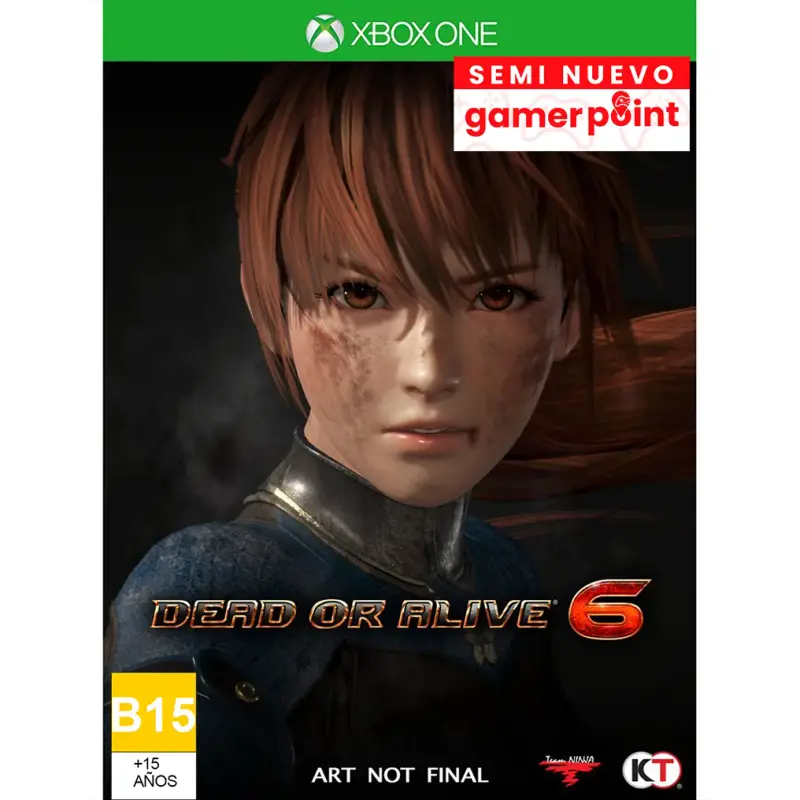 Dead Or Alive 6 xbox one usado