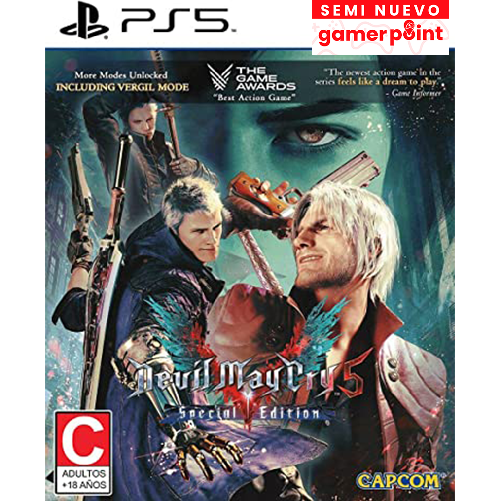 Devil May Cry 5 Special Edition Ps5 Usado devil-may-cry-5-special-edition-ps5-usado