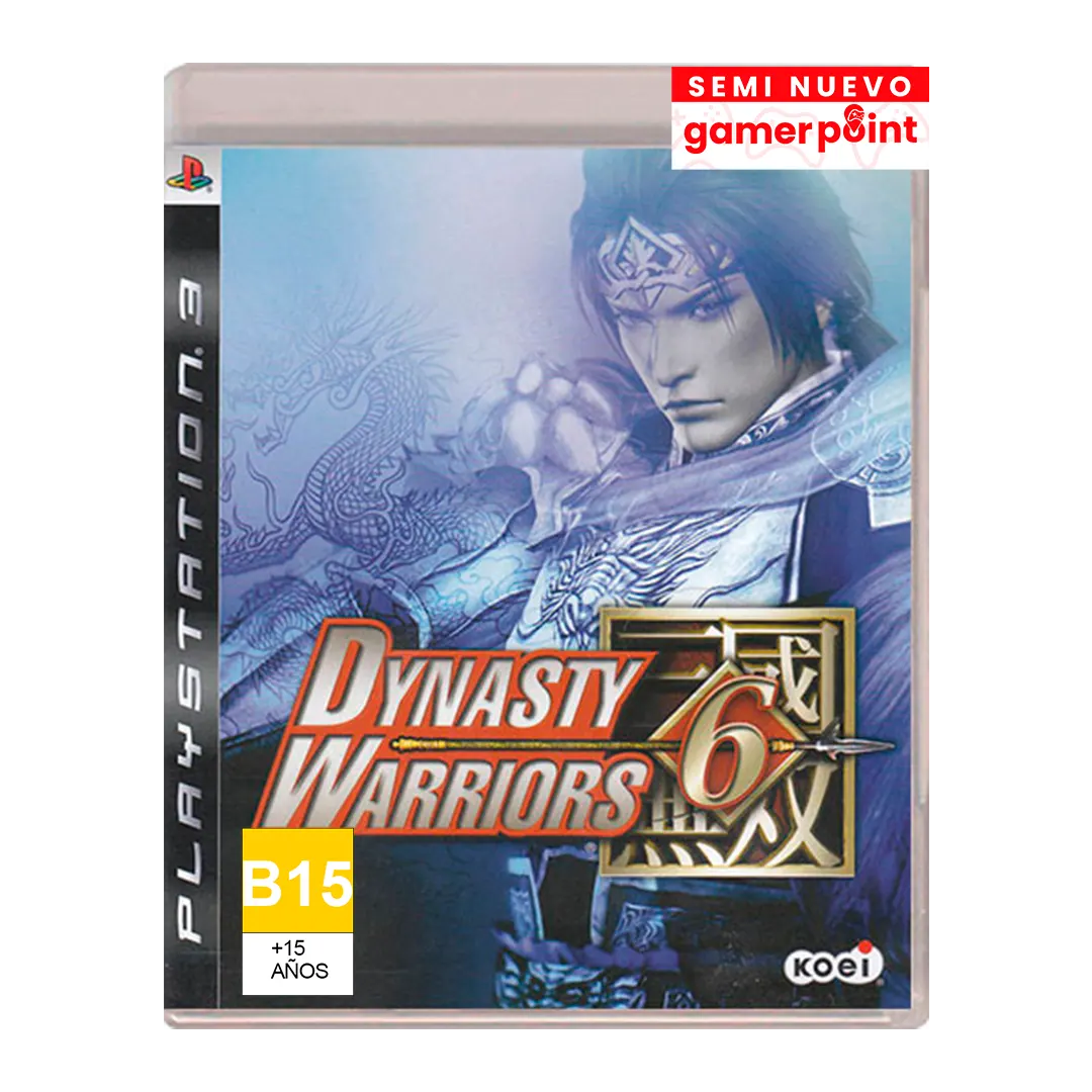 Dynasty Warriors 6 Ps3 Usado