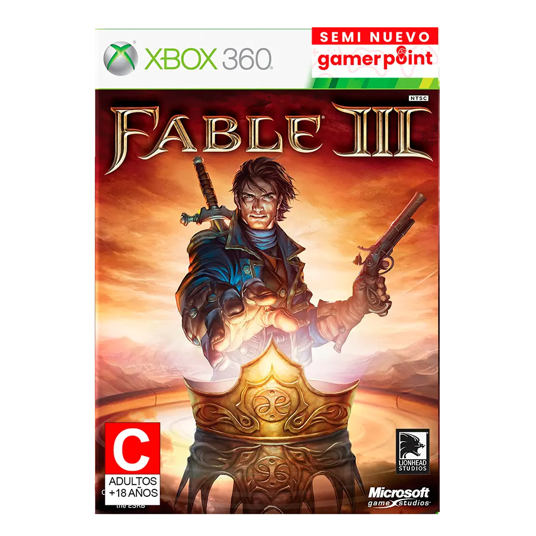 Fable 3 Xbox 360 Usado