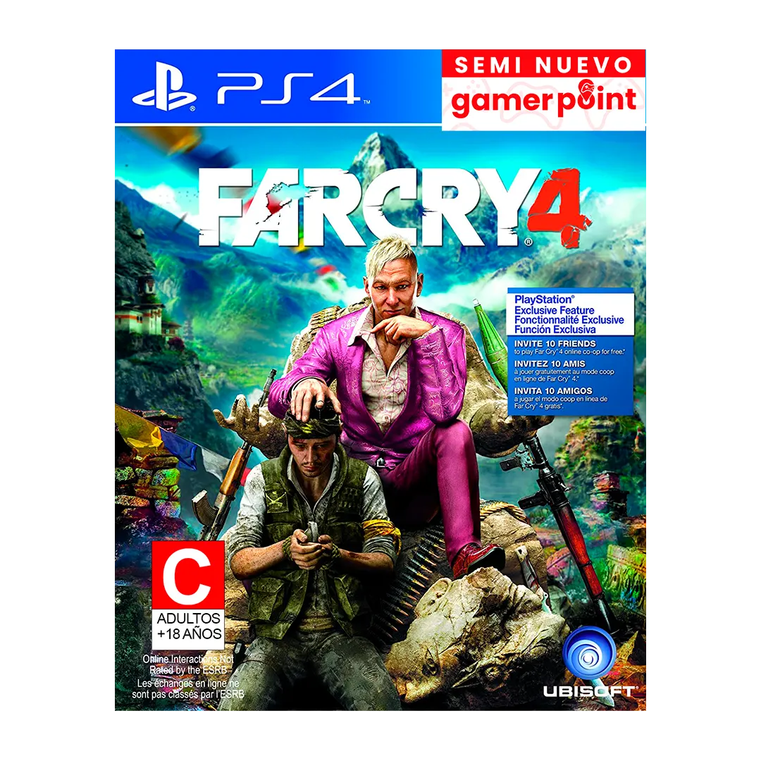 Far Cry 4 Ps4 Usado