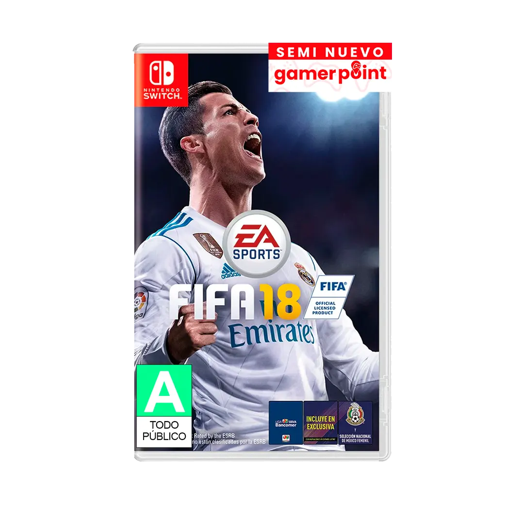 Fifa 18 Nintendo Switch Usado