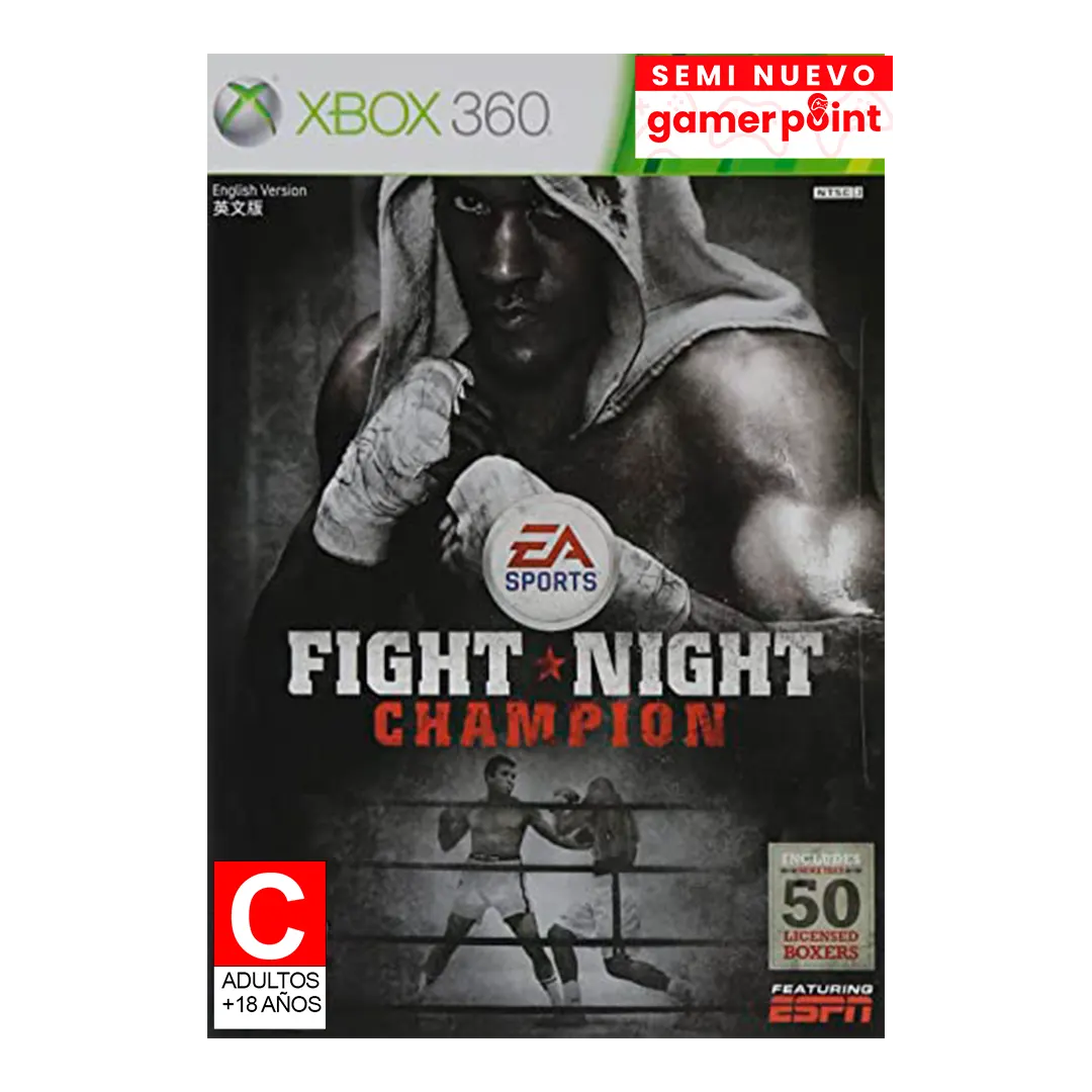 Fight Night Champion Xbox 360 Usado (Sin portada)