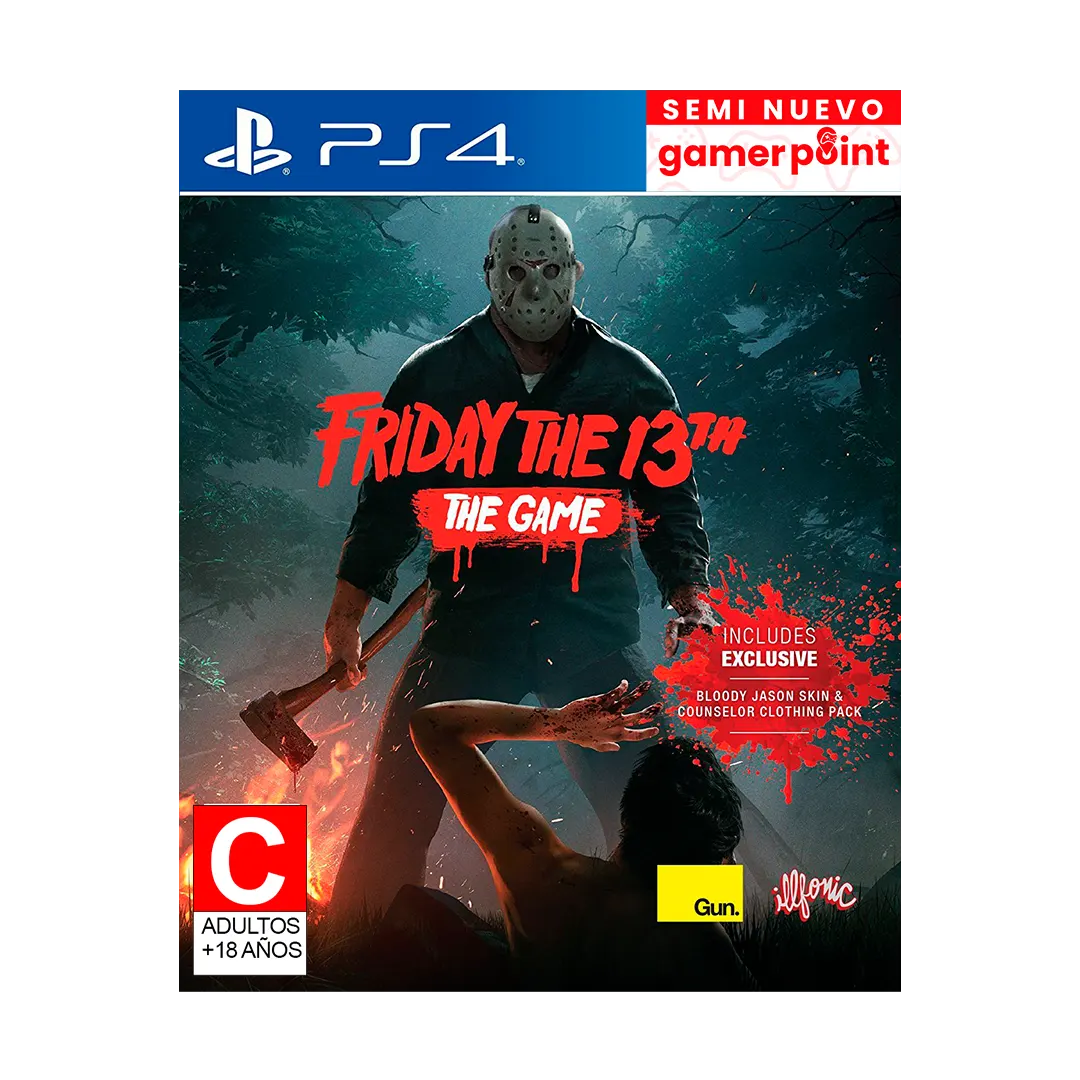Friday The 13Th The Game Ps4 Usado