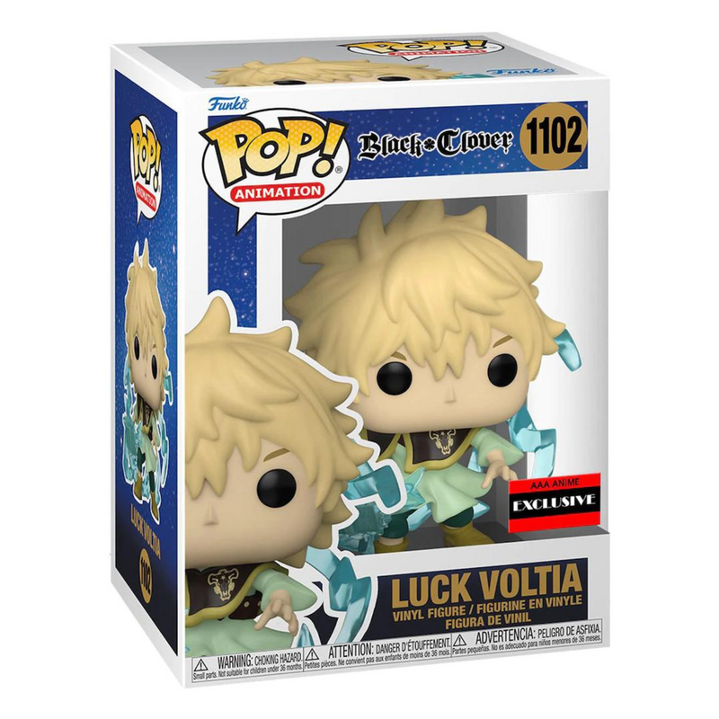 Funko Luck Voltia 1102 (Blackclower) Aaa Exclusive
