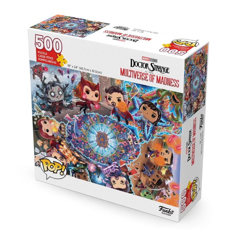 Funko Pop Puzzles: Marvel Doctor Strange Multiverse Of Madness Rompecabezas 500 Piezas