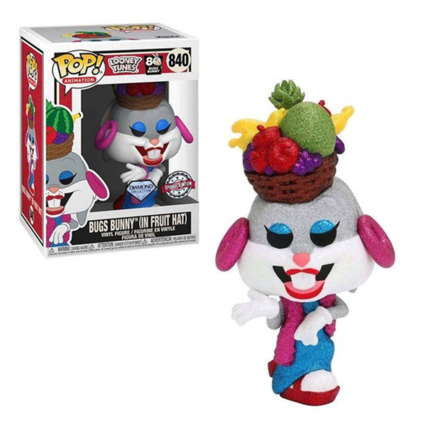 Funko Bugs Bunny (In Fruit Hat) Diamond Collection Special Edition 840 (Looney Tunes)
