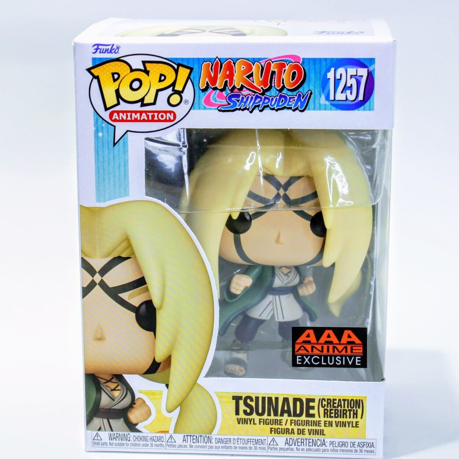 Funko Tsunade (creation rebirth) AAA anime exclusive 1257 (Naruto shippuden)