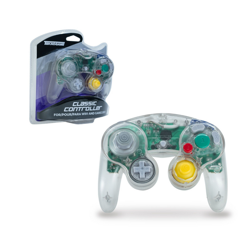 Game Cube Controller Wired Clear (For Gamecube/Wii U/Wii)