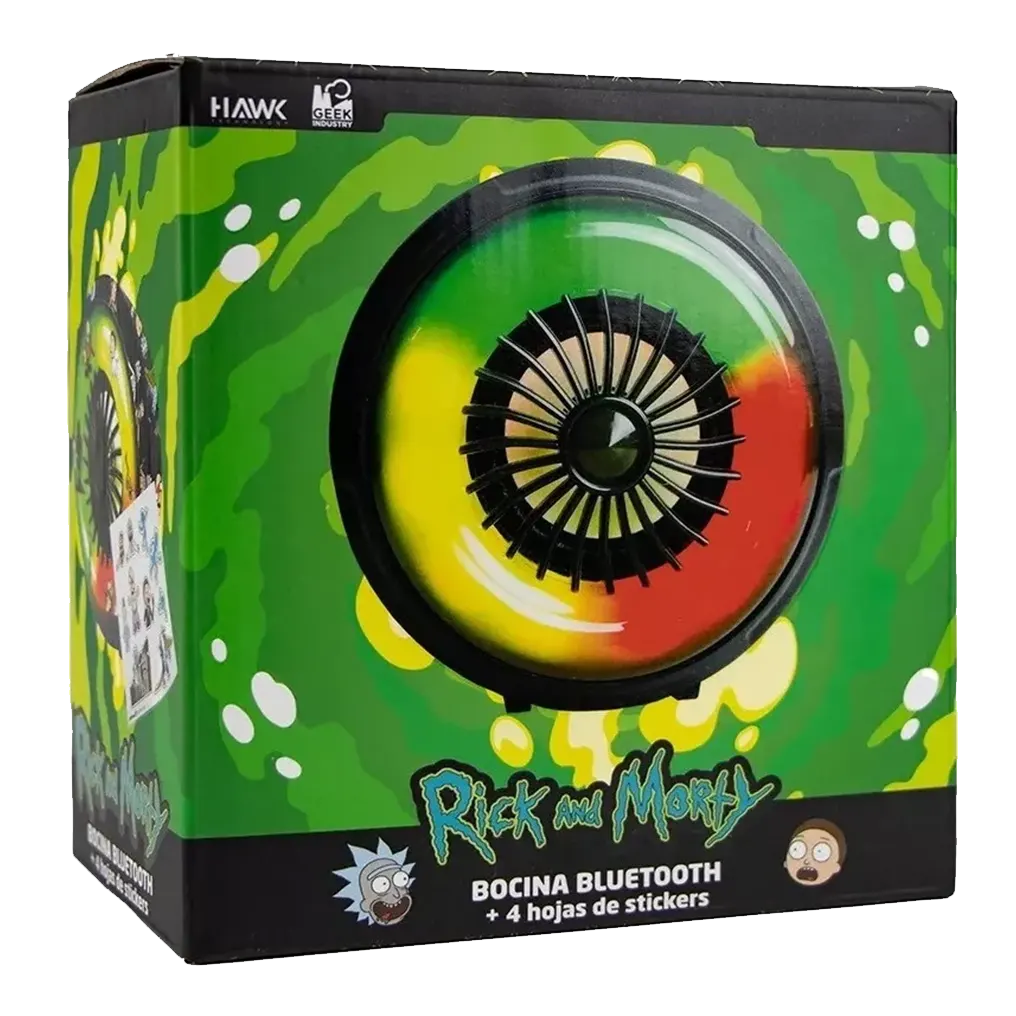 Geek Industry Bocina Bluetooth, Rick And Morty, Special Edition