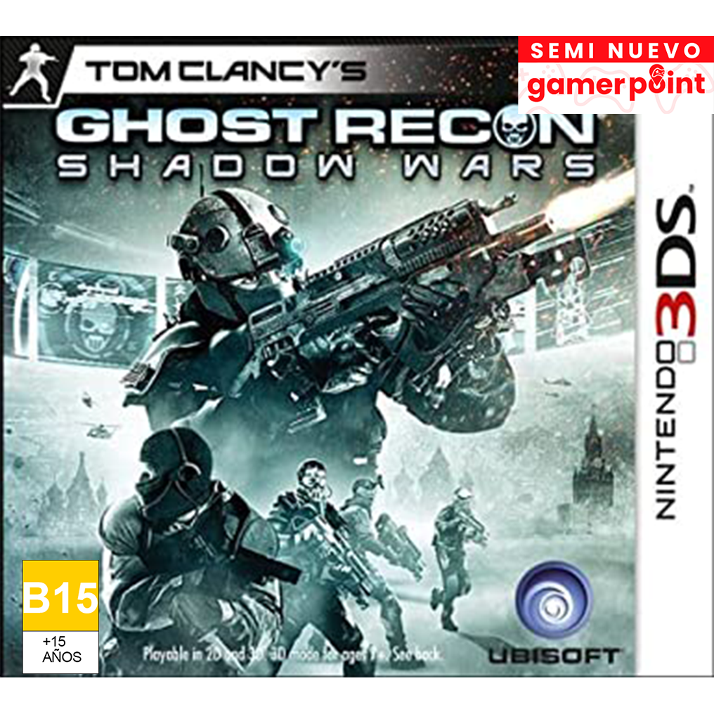 Ghost Recon Shadow Wars 3Ds Usado