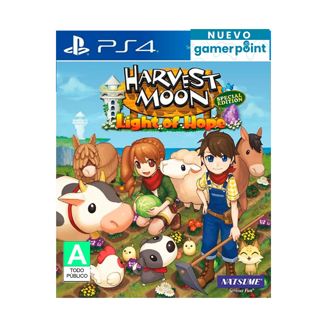 Harvest Moon Light Of Hope Special Edition Ps4