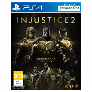 Injustice 2 Legendary Edition Ps4