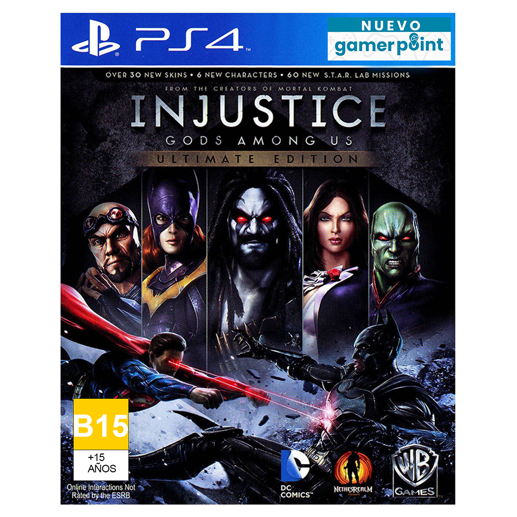 Injustice Gods Among Us Ultimate Edition (Psh) Ps4