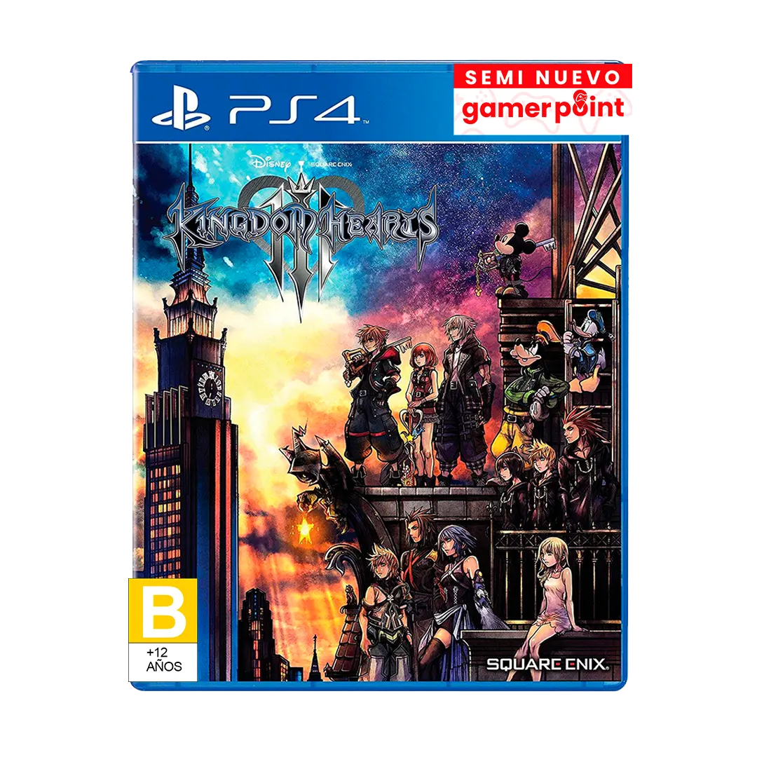 Kingdom Hearts 3 Ps4 Usado
