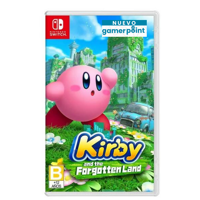 Kirby And The Forgotten Land Nintendo Switch + Thumb Grips de Regalo