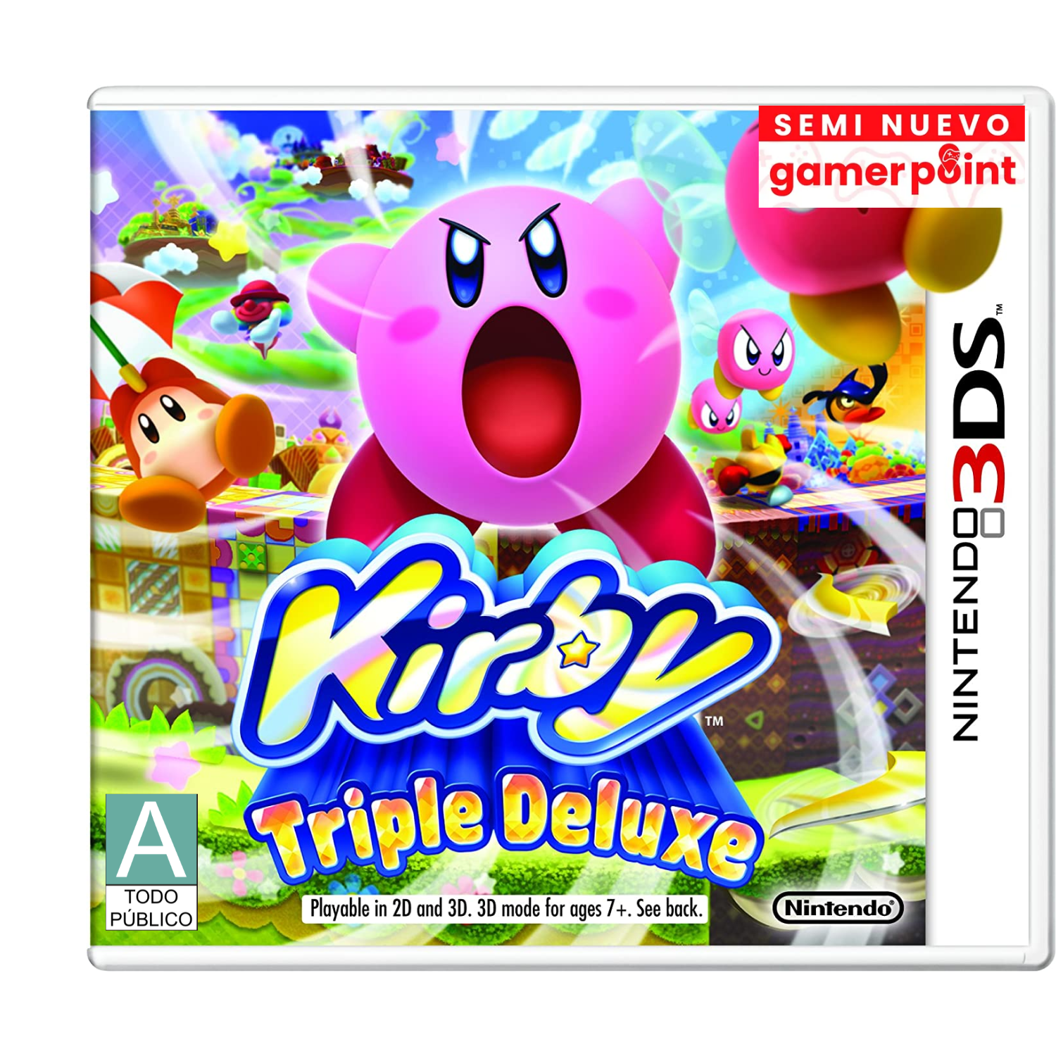 Kirby Triple Deluxe 3ds Usado