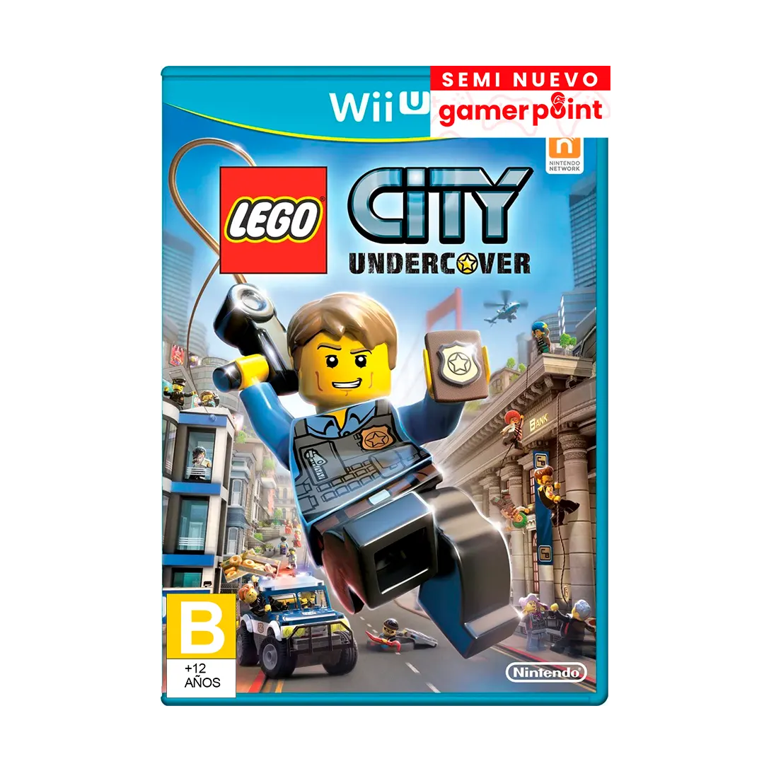 Lego City Undercover Wii U Usado