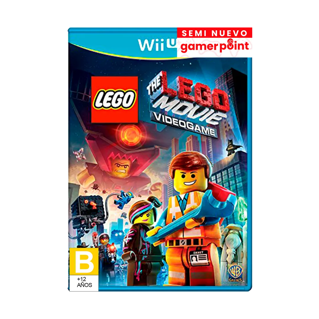 Lego The Movie Wii U Usado