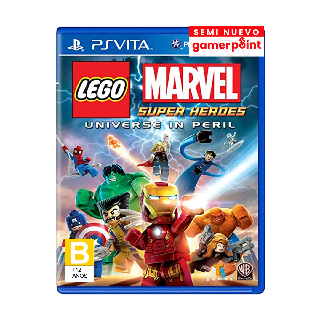 Lego Marvel Super Heroes Psvita Usado