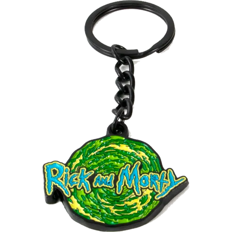 Llavero Geek Industry Edición Especial - Rick & Morty Logo