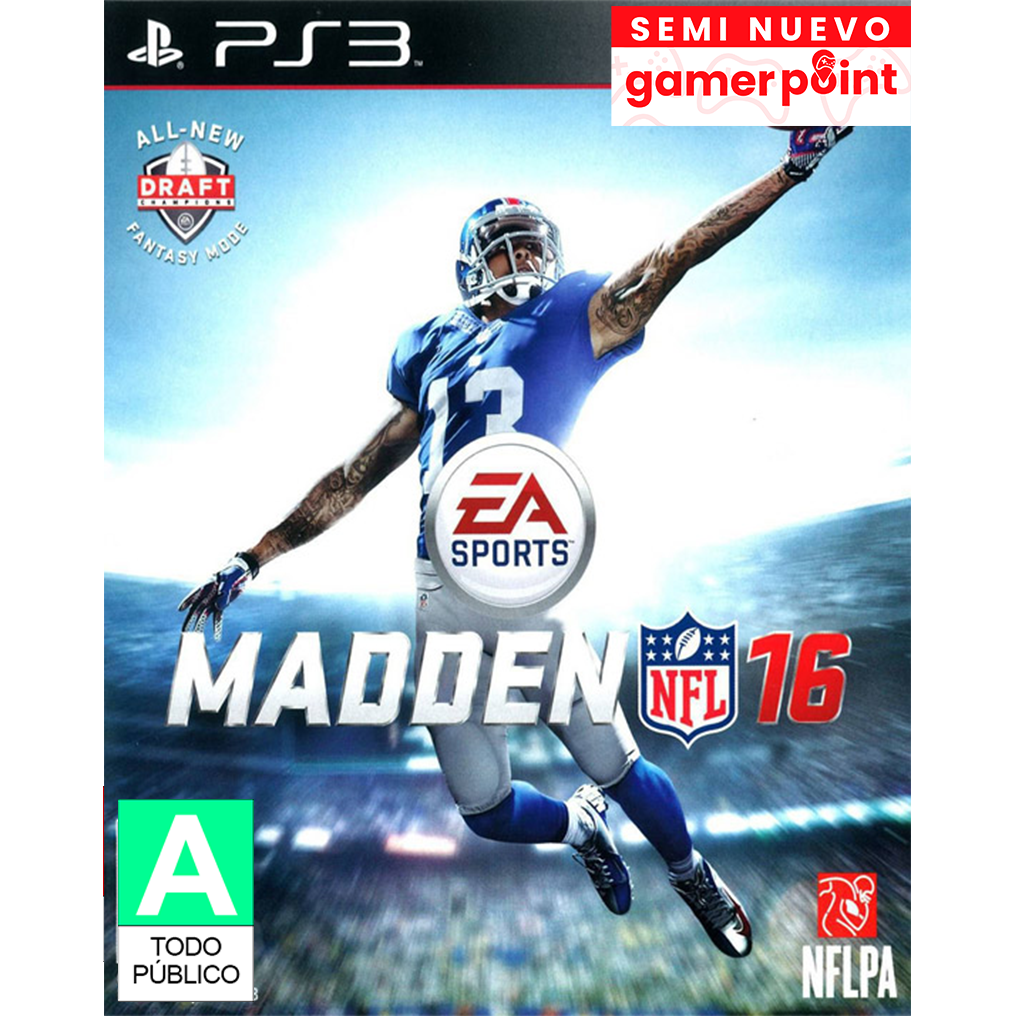 Madden 16 Ps3  Usado