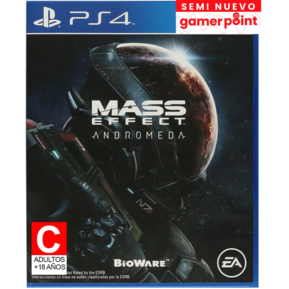Mass Effect Andromeda Ps4 Usado