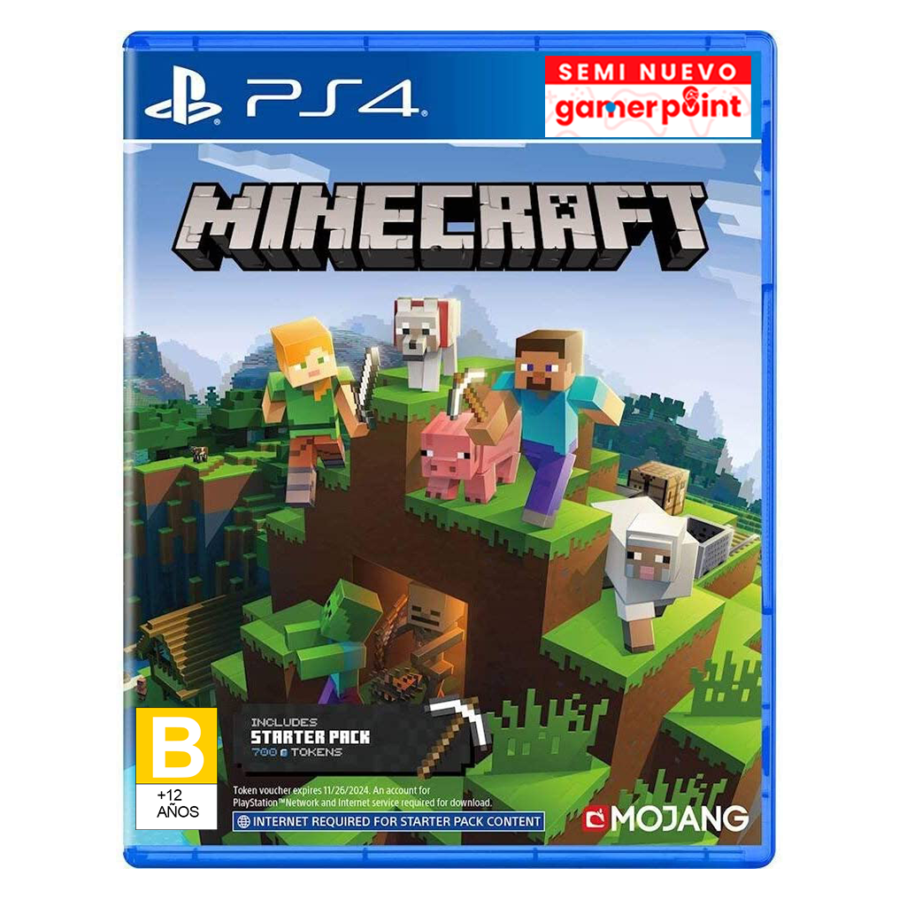 Minecraft Ps4 Usado