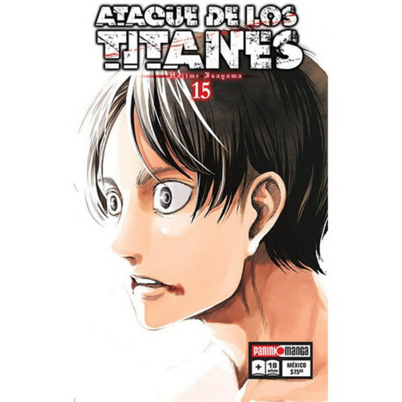 Manga Ataque De Los Titanes No. 15