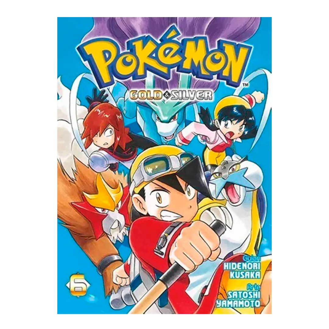 Manga Pokemon Gold y Silver N.6