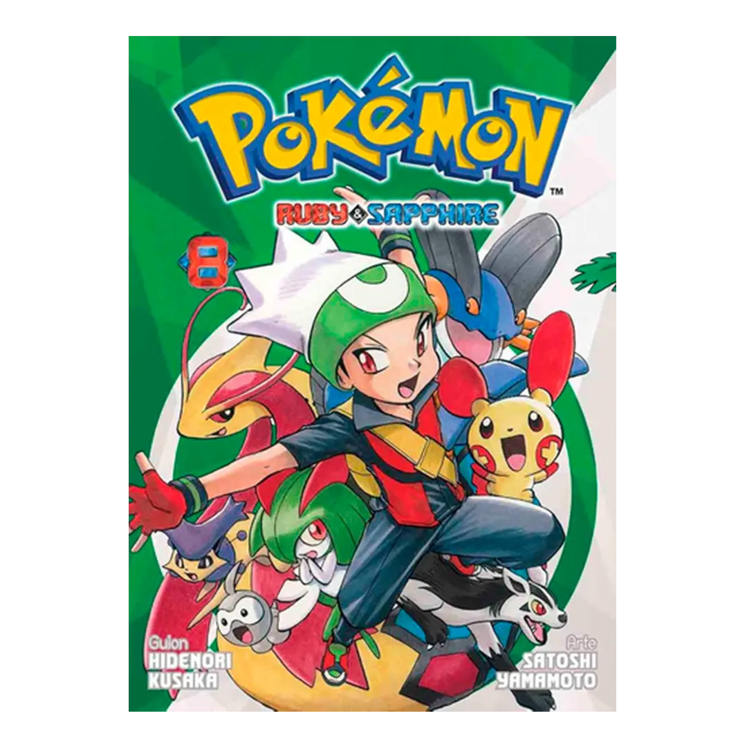 Manga Pokemon Ruby y Sapphire N.8