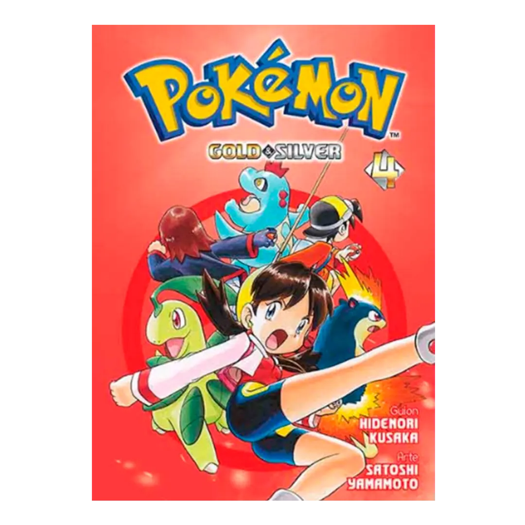 Manga Pokemon Gold y Silver N.4