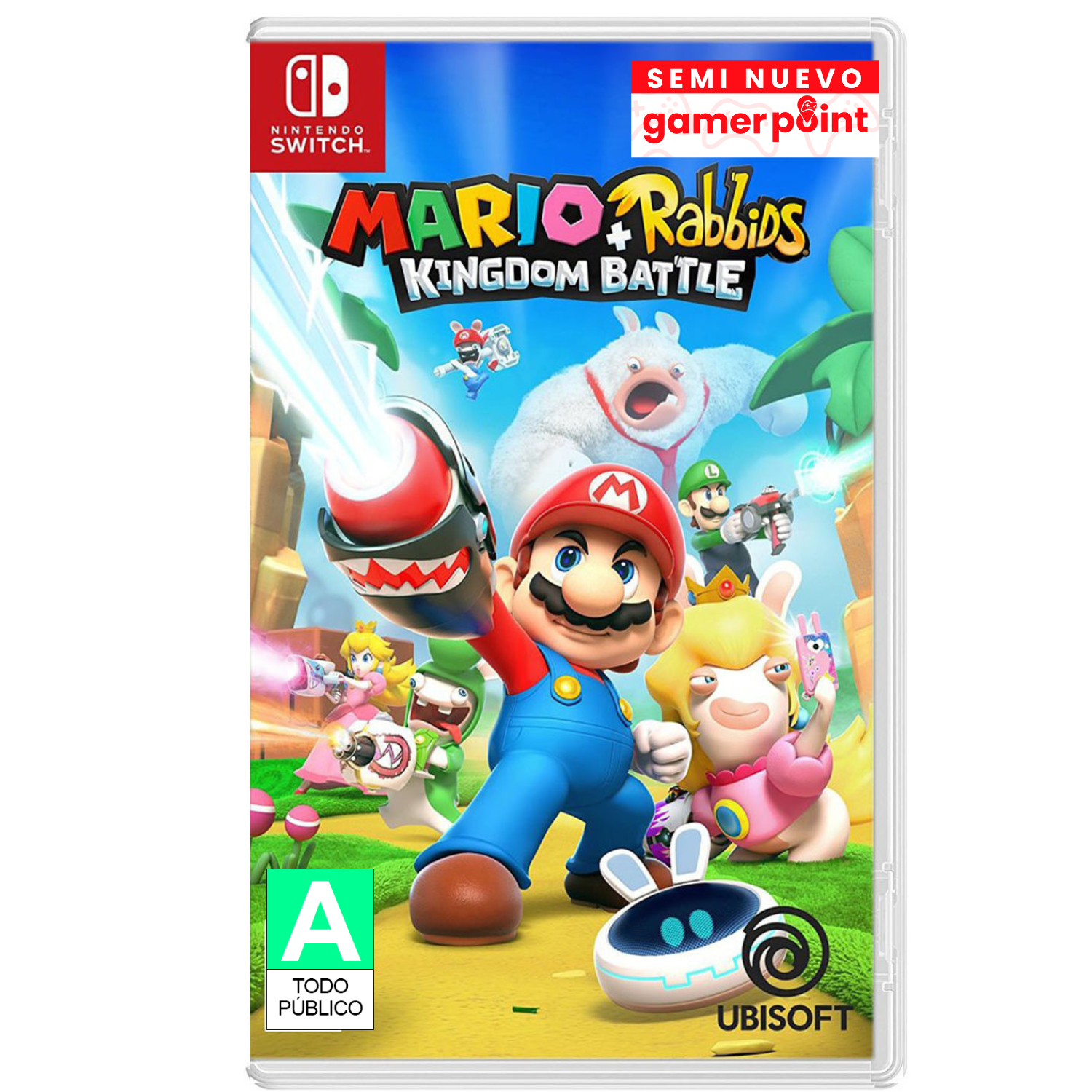 Mario + Rabbids Kingom Battle Switch Usado