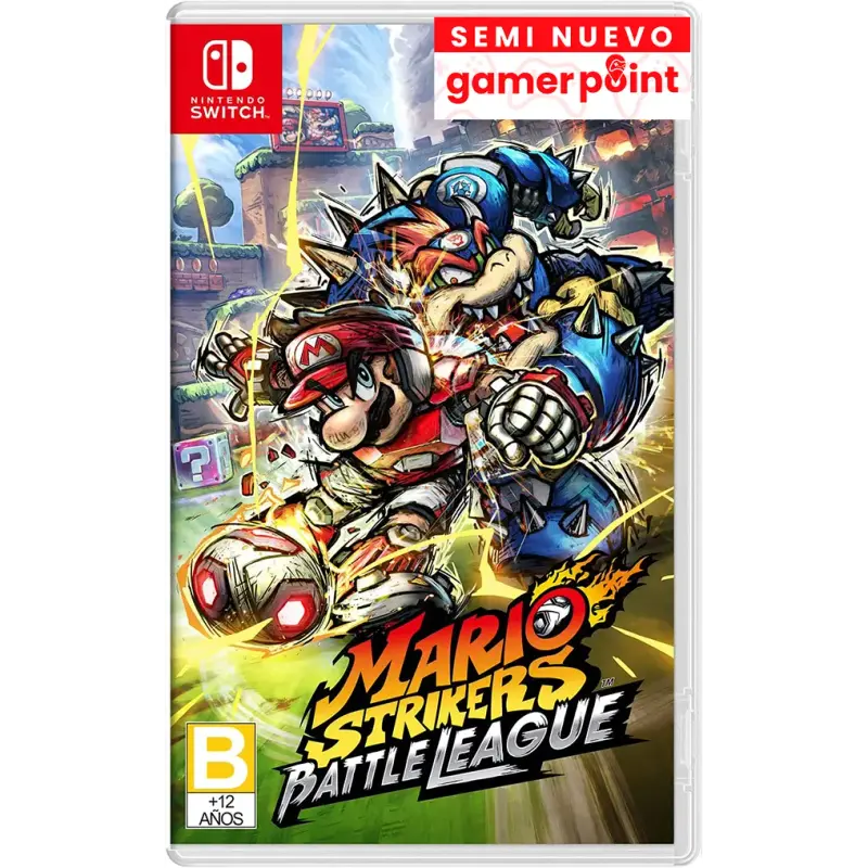 Mario Strikers Battle League Nintendo Switch Usado