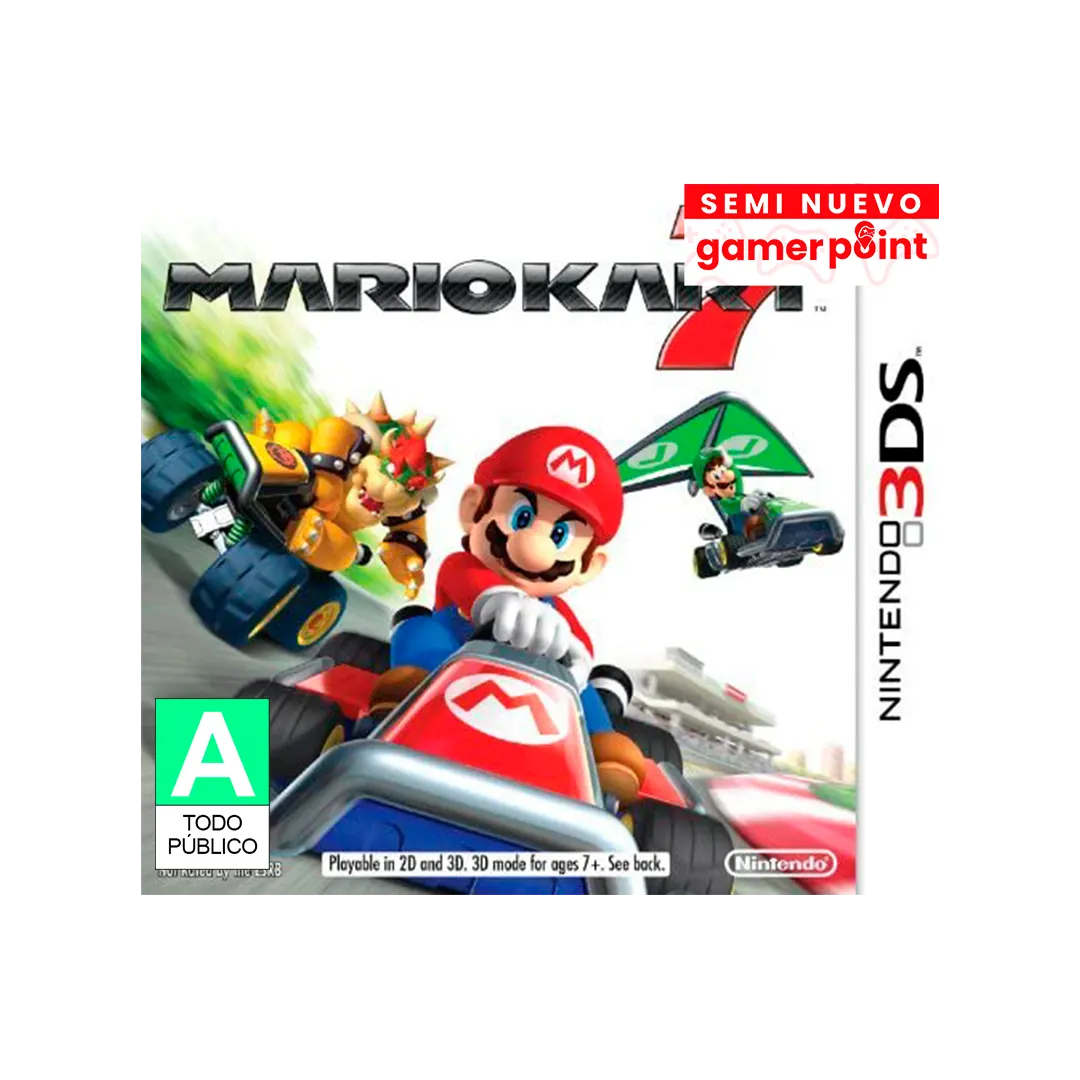 Mario Kart 7 3Ds Usado