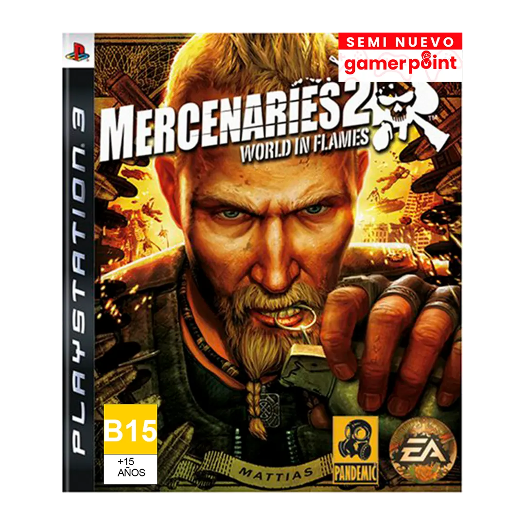 Mercenaries 2 Ps3 Usado