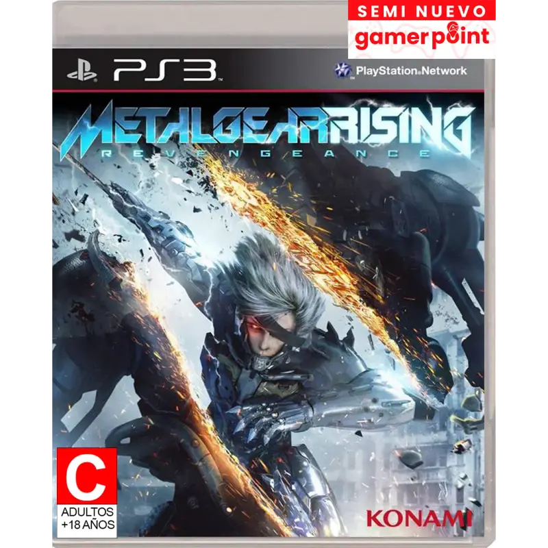Metal Gear Rising Ps3 Usado