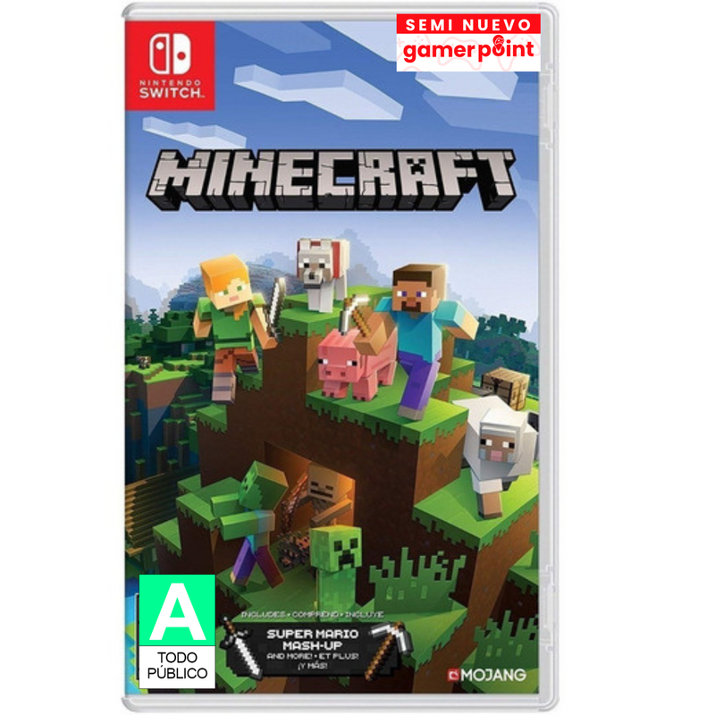 Minecraft Nintendo Switch Usado