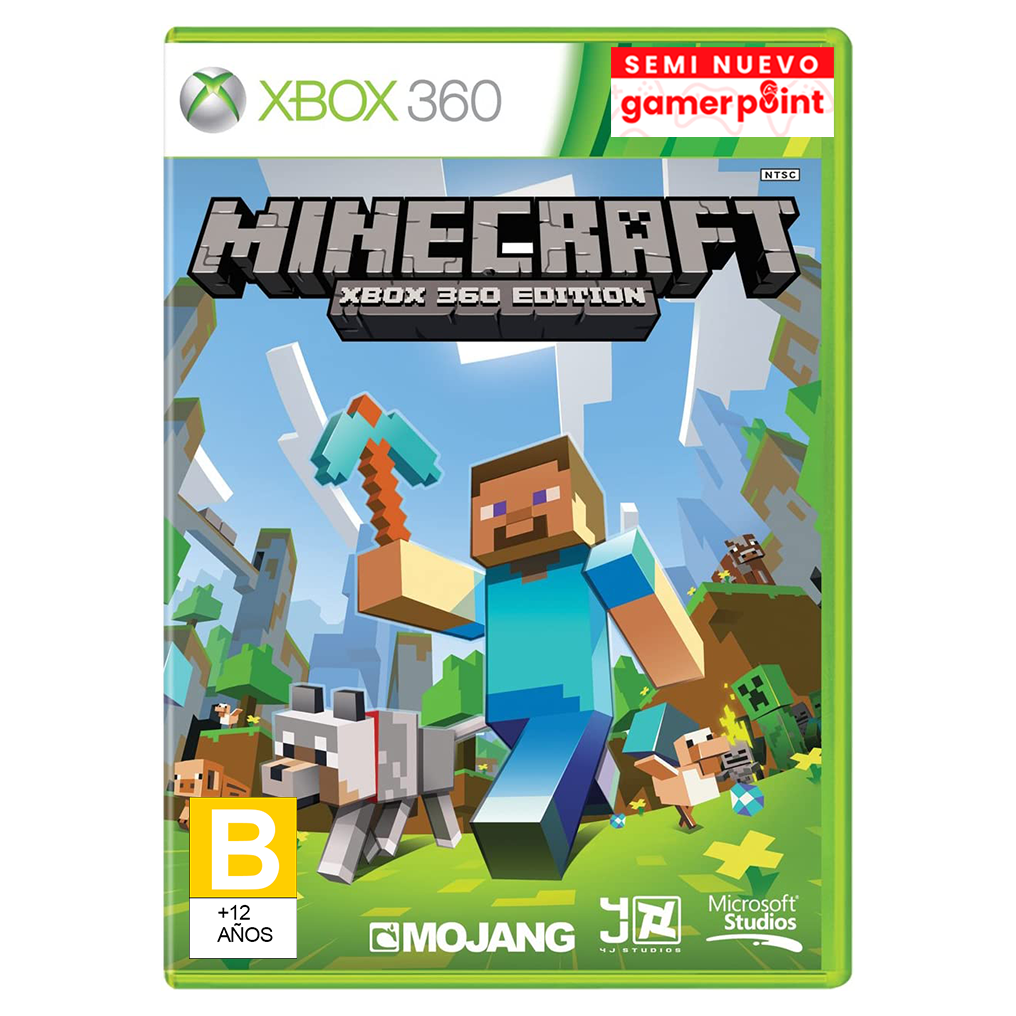 Minecraft Xbox 360 Usado