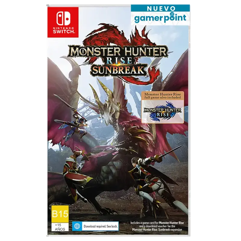 Monster Hunter Rise & Sunbreak Nintendo Switch