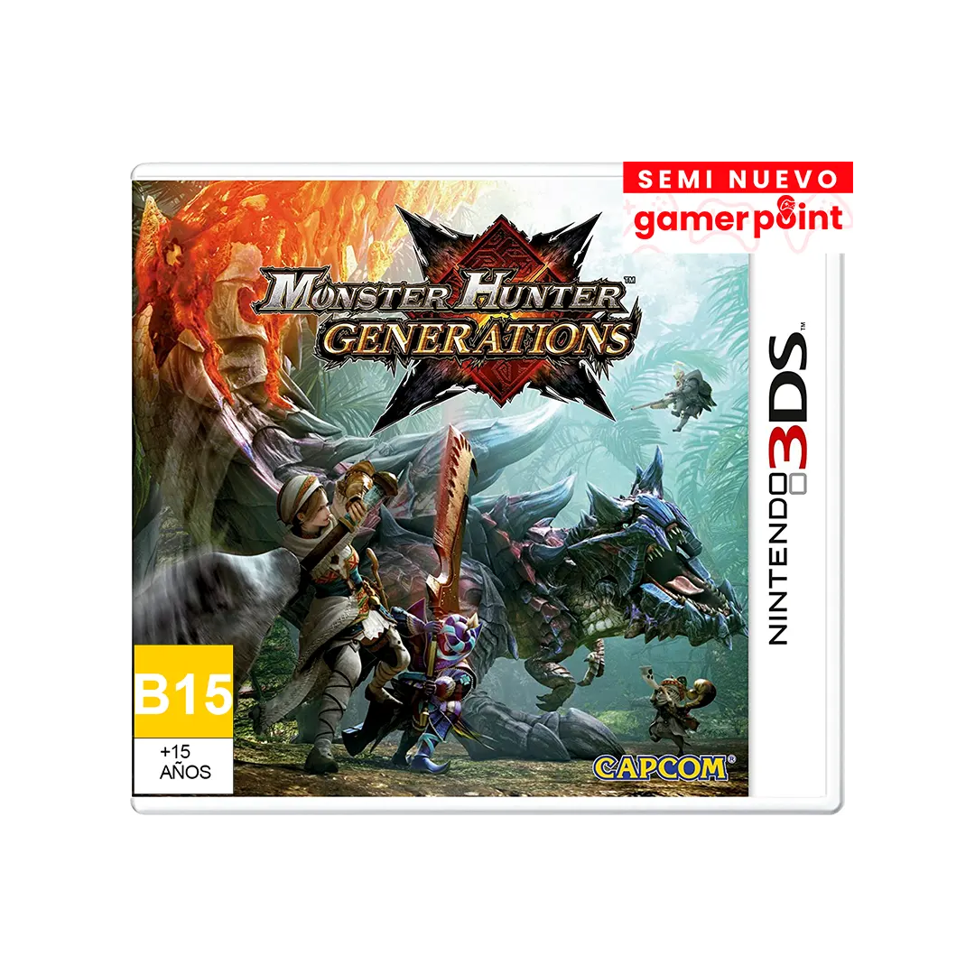 Monster Hunter Generations Nintendo 3DS Usado